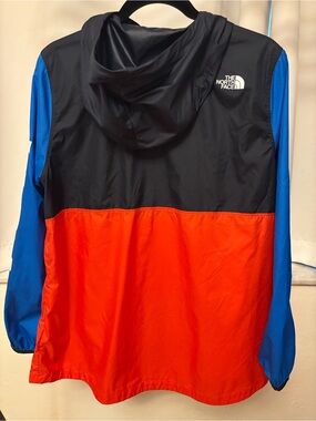 Like New—North Face Women’s Patriotic Anorak - Red White & Blue